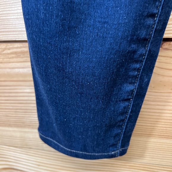 Frame Denim 27 Le Skinny de Jeanne Crop Dark Wash Stretch Denim - Picture 5 of 14